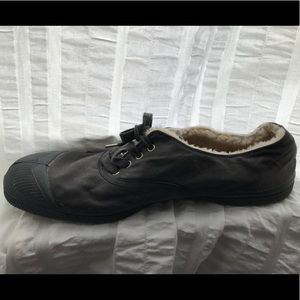 Bensimon— RARE fleece lined sneaker NWOT